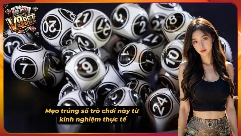 Những bóng đánh số trong mục thống kê Keno V9BET